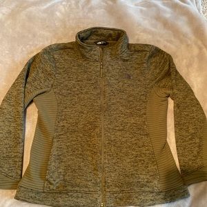 The north face zip up sweat shirt xl